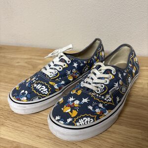 VANS X Disney Donald Duck Cartoon Print Shoes Sneakers Men’s Size 11
